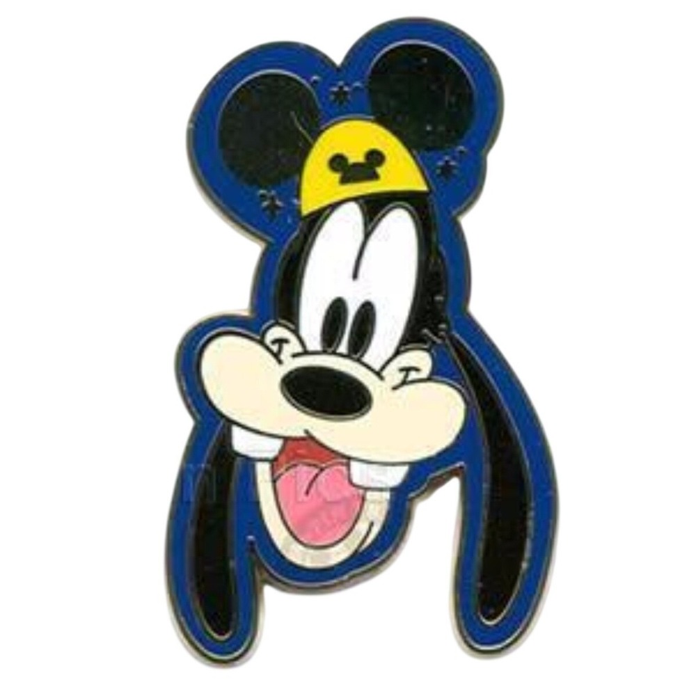 Disney Pin Goofy Golden Mickey Mouse Ear Gold Ears Mystery LE 1000 47370